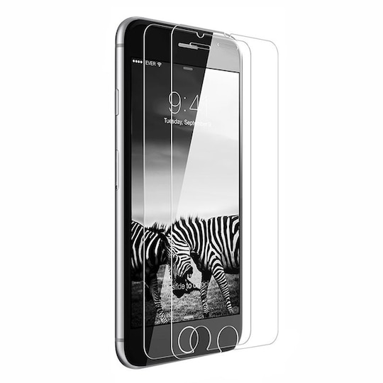 XS Premium skjermbeskytter herdet glass iPhone 7, 8 - Elkjøp