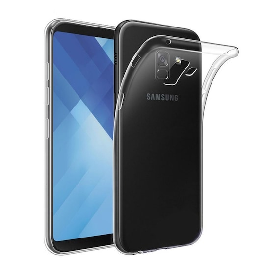 Silikondeksel gjenomsiktig Samsung Galaxy A8 2018 (SM-A530F) - Elkjøp