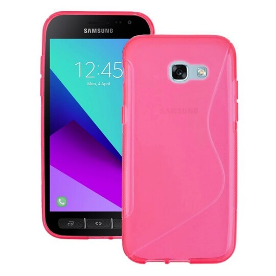 S Line silikondeksel Samsung Galaxy Xcover 4 / 4s - Rosa - Elkjøp