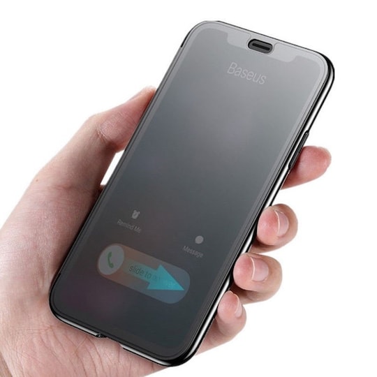 Baseus Touchable deksel Apple iPhone X / Xs - Svart - Elkjøp