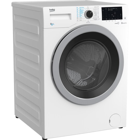 Beko vaskemaskin/tørketrommel EHTV8736XS2 - Elkjøp