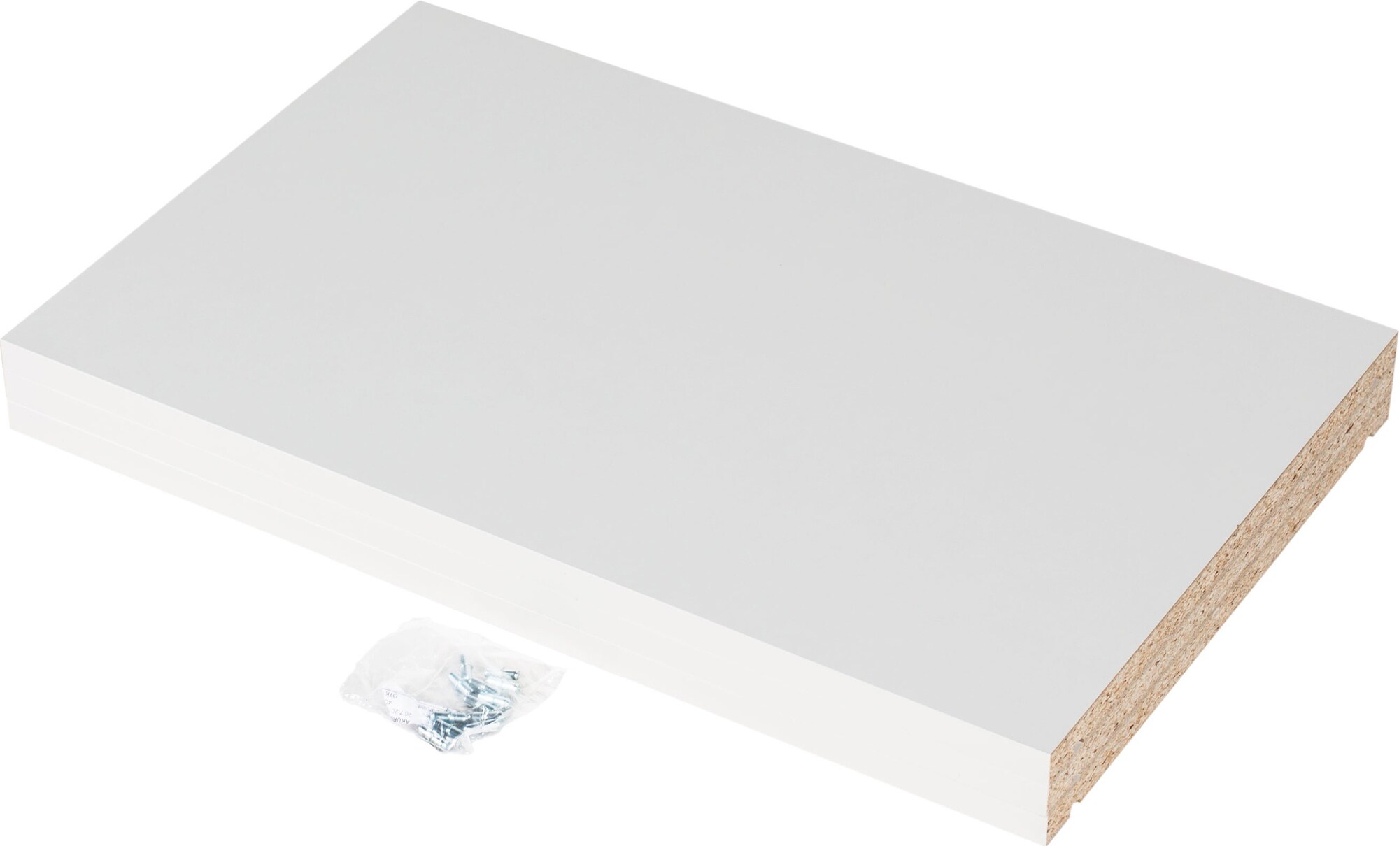 Epoq Standard hjørnehylle 80x33.15 cm , 3 stk. (hvit) - Elkjøp