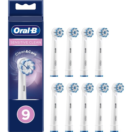 Oral-B Sensitive Clean&Care tannbørstehoder 325239 - Elkjøp