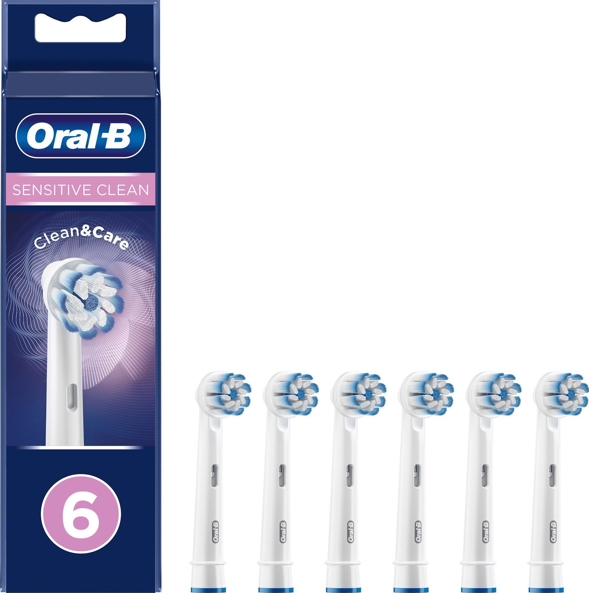 Oral-B Sensitive Clean&Care tannbørstehoder 325741 - Elkjøp