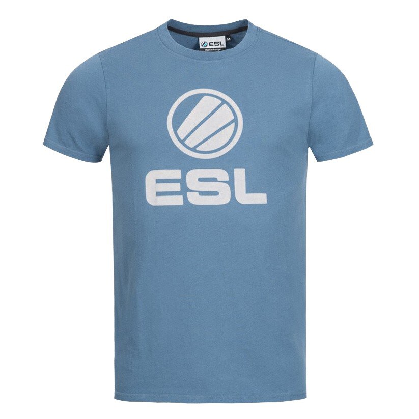 ESL inside T-skjorte (S) (røykblå) - Elkjøp