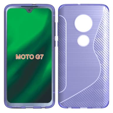 S Line silikondeksel Motorola Moto G7 (XT1962)  - lilla