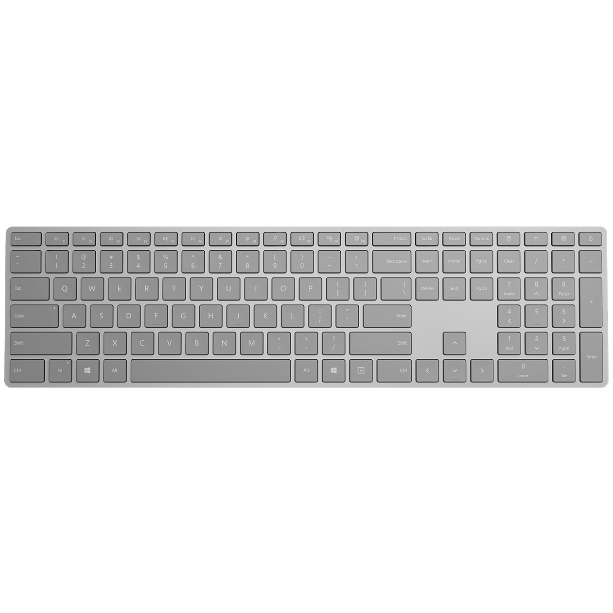 Microsoft Surface trådløst tastatur (lys grå) - Mus og tastatur - Elkjøp