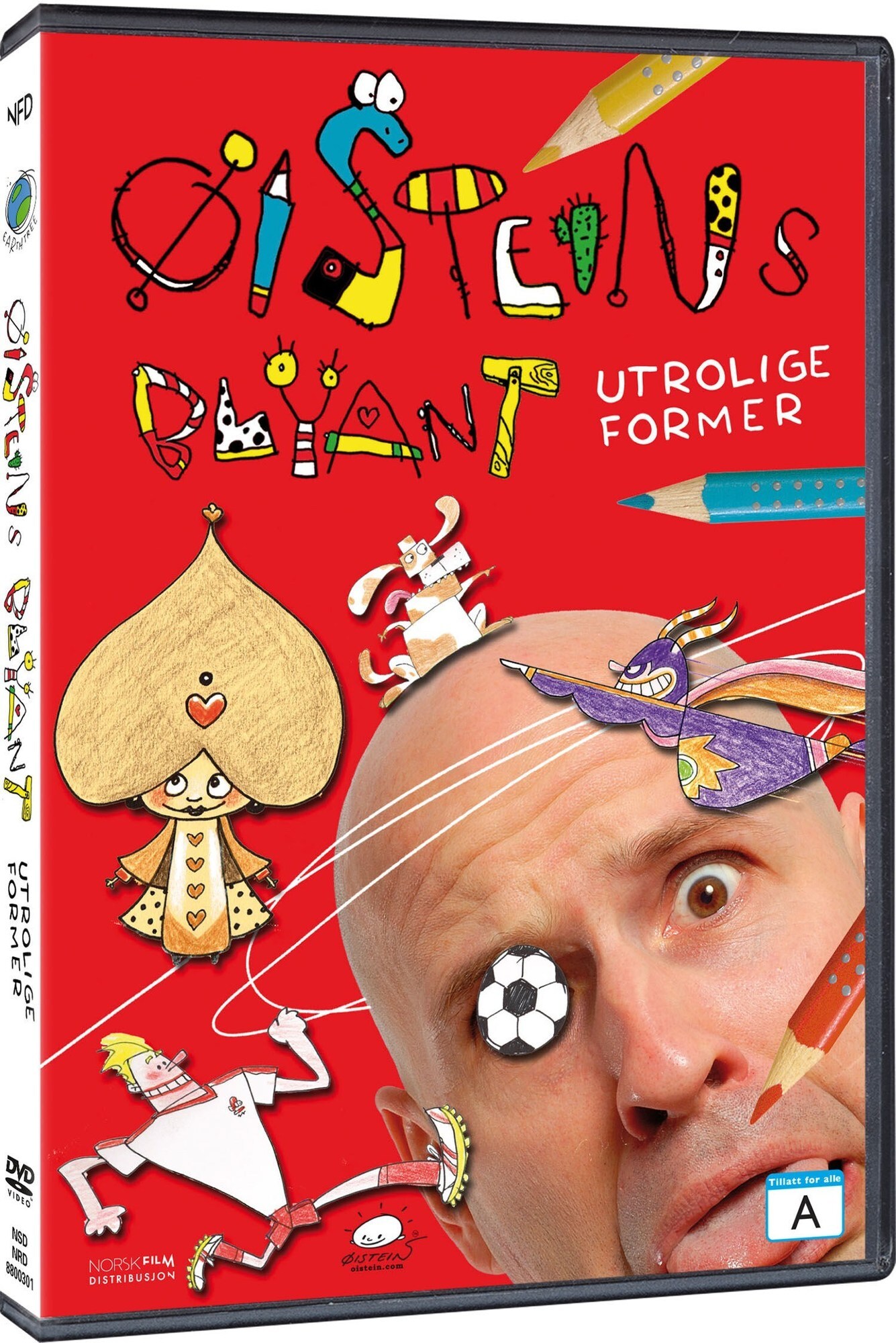 Øisteins Blyant: Utrolige Former (DVD) - Elkjøp