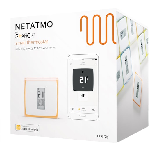 Netatmo Smart termostat NTH01ENEU - Elkjøp