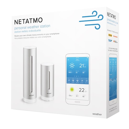 Netatmo Smart Home værstasjon NWS01EC - Elkjøp