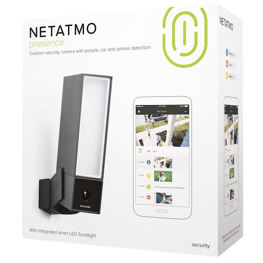 Netatmo Presence Smart utendørskamera NOC01EU - Elkjøp