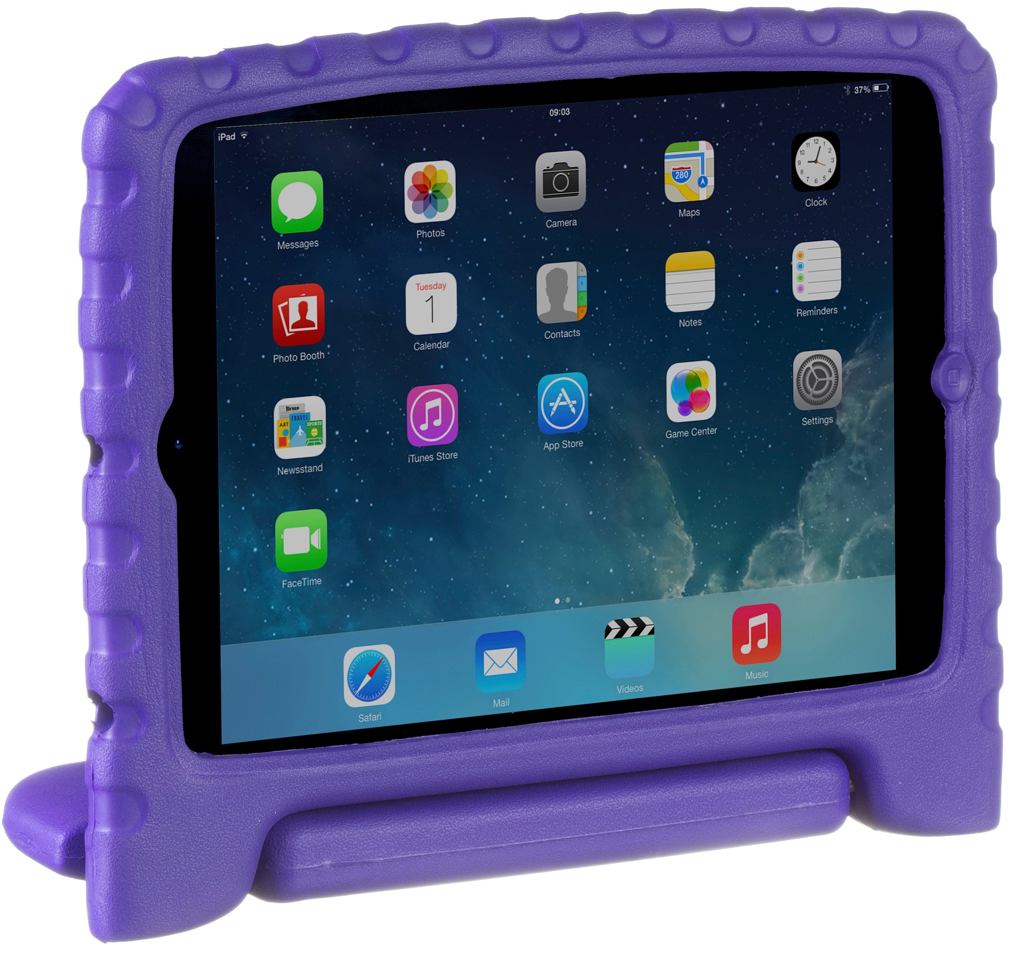 MyDoodles deksel til iPad mini (lilla) - Tilbehør iPad og nettbrett - Elkjøp