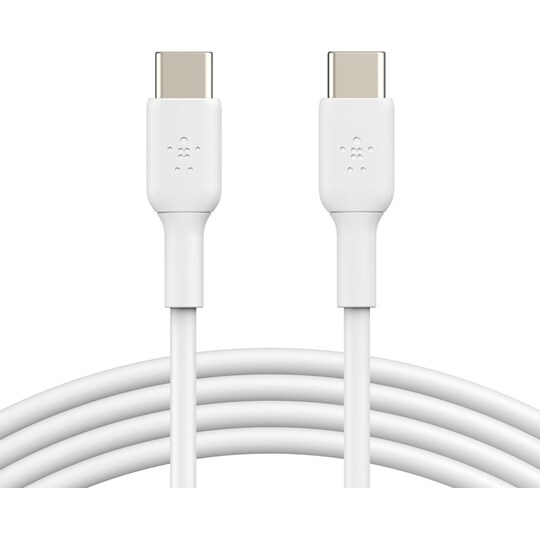 Belkin BOOST CHARGE USB-C til USB-C-kabel 2 m (hvit) - Elkjøp