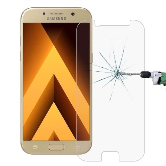Skjermbeskyttelse av herdet Glass Samsung Galaxy A3 2017 - 2-Pk - Elkjøp