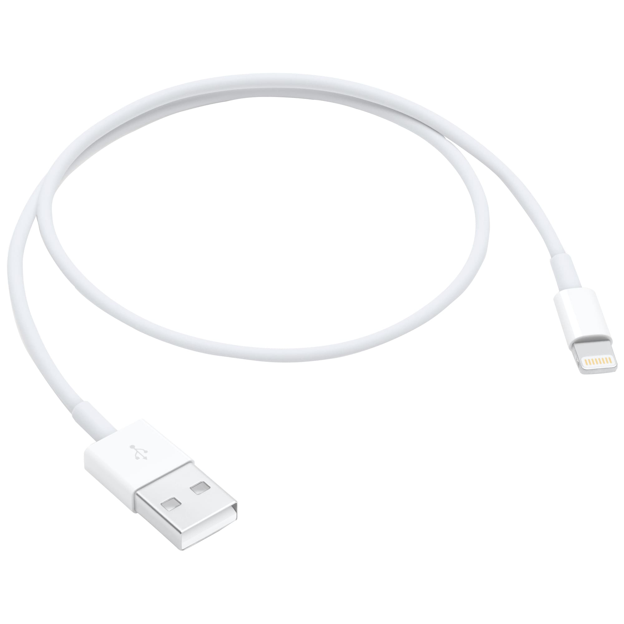 Apple Lightning til USB-kabel (0,5 m) - Elkjøp