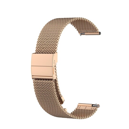 Garmin VivoActive 3 / Move / HR (20 mm) armbånd Rustfritt stål Rose gull -  Elkjøp