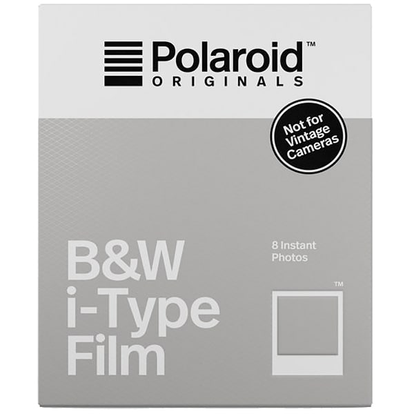 Polaroid Originals i-type sort/hvit-film (8 ark) - Annet kameratilbehør -  Elkjøp