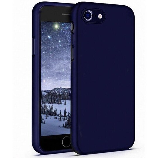 iPhone 7/8 / SE ekstra støtsikkert deksel - mørkeblått - Elkjøp