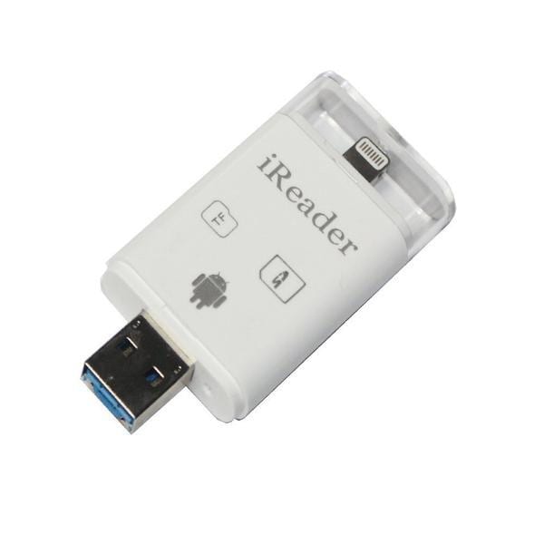 Minnekortadapter for iPhone, iPad, Android for MicroSD / SD-kort - Elkjøp