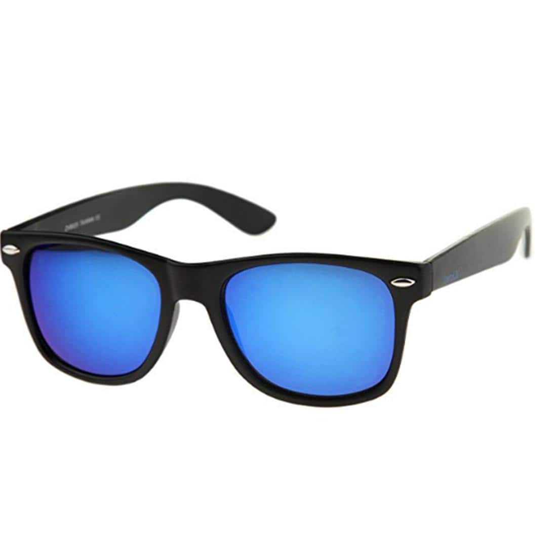 Solbriller med polariserte glass UV400 Sort / blå - Elkjøp