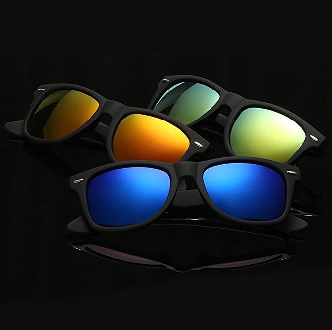 Polariserte solbriller UV400 - svart / blå - Briller - Elkjøp