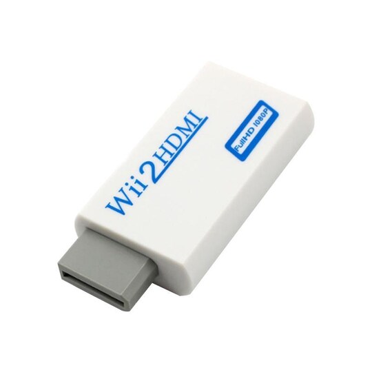 Nintendo Wii til HDMI-adapter - full HD 1080p Hvit - Elkjøp