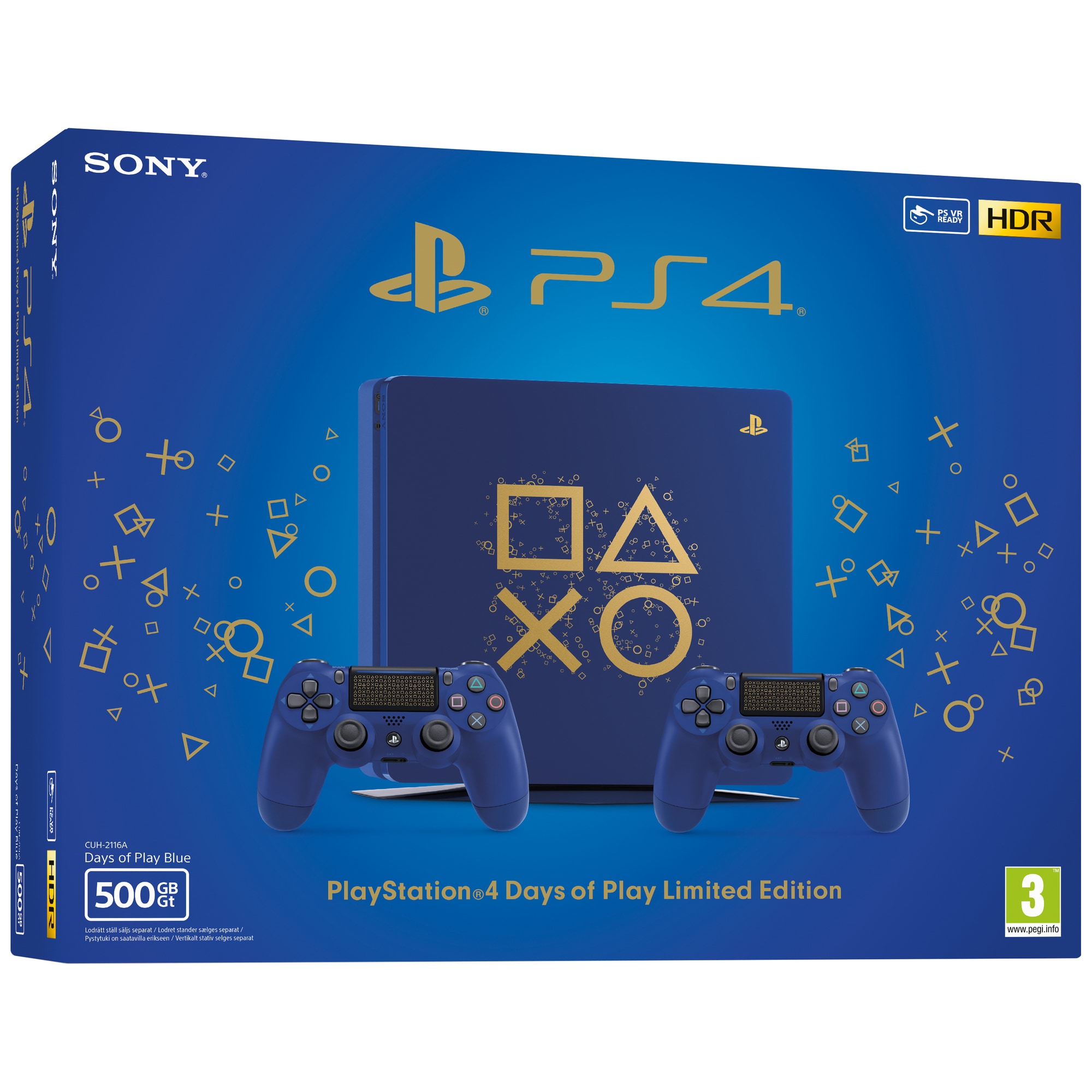 PlayStation 4 Days Of Play Limited Edition 500 GB - Elkjøp