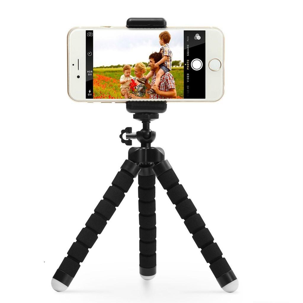 INF Stativ for mobil og kamera med tre ben og fjernkontroll - Elkjøp