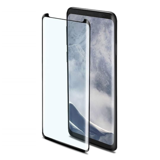 Skjermbeskytter Samsung Galaxy Note 9 Herdet Glass Svart - Elkjøp