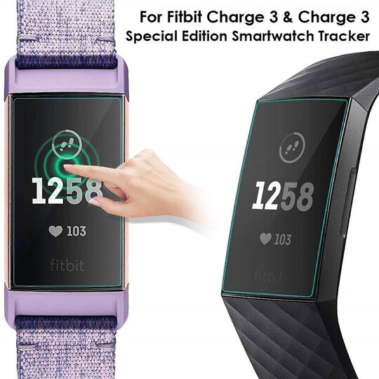 Skjermbeskytter Fitbit Charge 3 TPU 5-pack - Elkjøp
