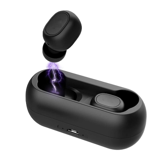 Trådløse ørepropper med ladeetui, Bluetooth 5.0 og støyreduksjon - Elkjøp