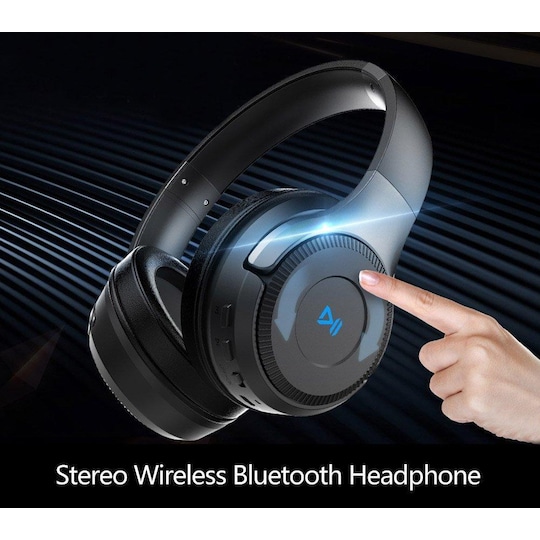 On-ear hodetelefoner med Bluetooth + 3,5 mm kabel - Elkjøp