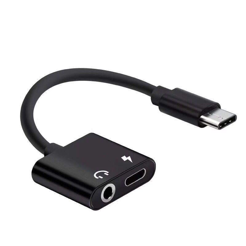 USB-C til 3,5 mm Audio Adapter og USB-C-lader 2-in-1 - Elkjøp