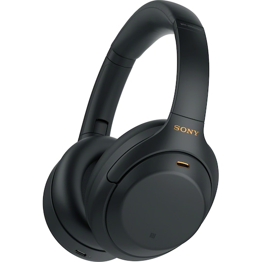 Sony trådløse around-ear hodetelefoner WH-1000XM4 (sort) - Elkjøp
