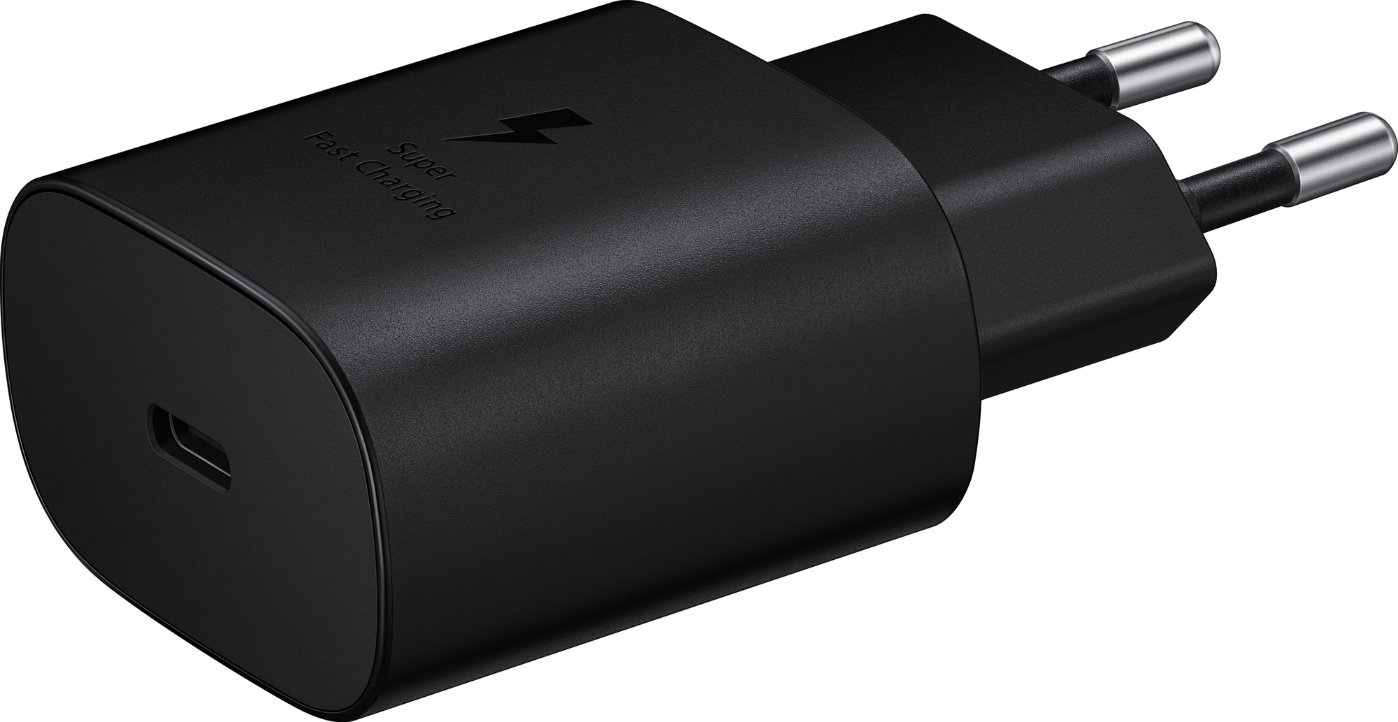 Samsung 25W USB-C Fast Charging vegglader (sort) - Elkjøp
