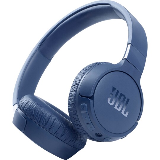 JBL Tune 660NC trådløse on-ear hodetelefoner (blå) - Elkjøp