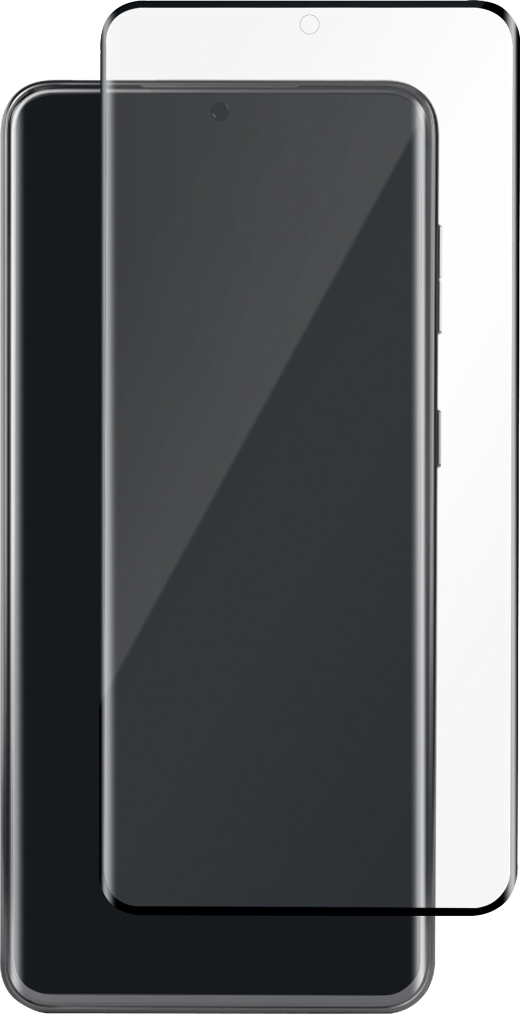 Panzer Full-Fit Samsung Galaxy S21 Ultra skjermbeskytter (sort) - Deksler  og etui til mobiltelefon - Elkjøp