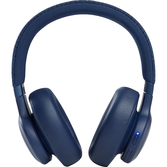 JBL LIVE 660NC trådløse around-ear hodetelefoner (blå) - Elkjøp