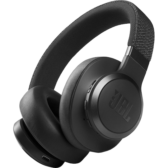 JBL LIVE 660NC trådløse around-ear hodetelefoner (sort) - Elkjøp