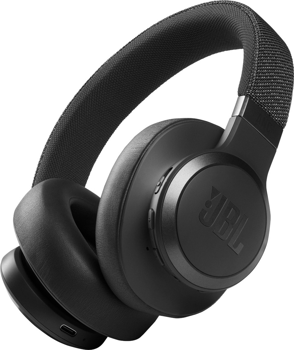 JBL LIVE 660NC trådløse around-ear hodetelefoner (sort) - Elkjøp