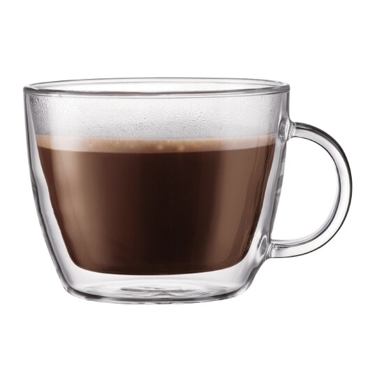 Bodum 2 pk caffe latte-kopp BISTRO 0.45 L - Elkjøp