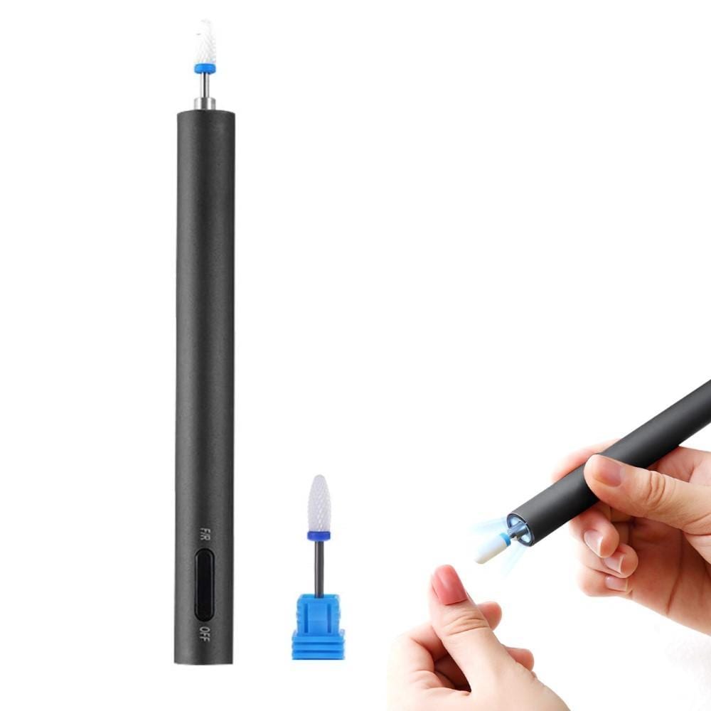Elektrisk neglelakkpenn / neglefil med LED - Svart - Elkjøp