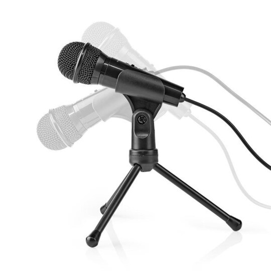 Nedis Trådbundet mikrofon På/av-knapp 3,5mm - Elkjøp