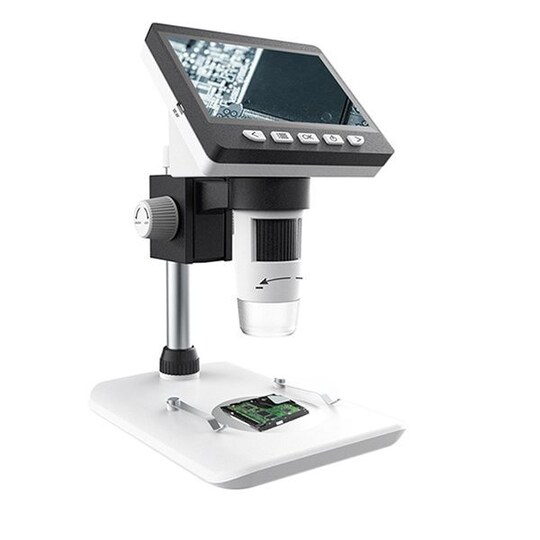 Digitalt mikroskop med LCD-skjerm - Elkjøp