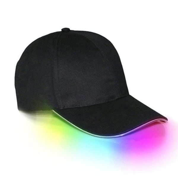 Caps med LED - Svart, RGB Lys - Elkjøp
