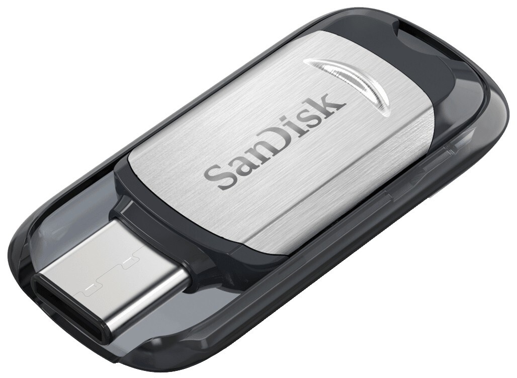 SanDisk Ultra USB-C flash-minne 32 GB - Minnekort og USB-minne ...