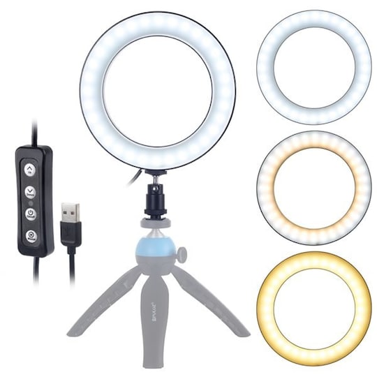 USB LED Ring belysning - Elkjøp
