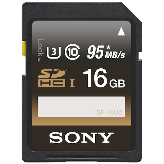 Sony SF-16UZ SD 16 GB minnekort - Elkjøp
