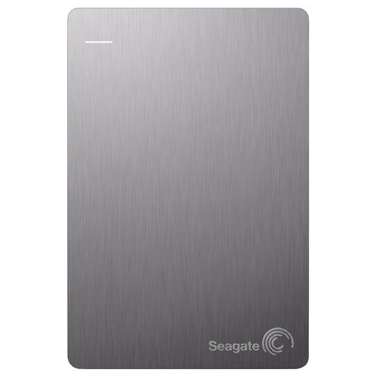 Seagate Slim Backup Plus 2 TB ekstern harddisk (sølv) - Elkjøp