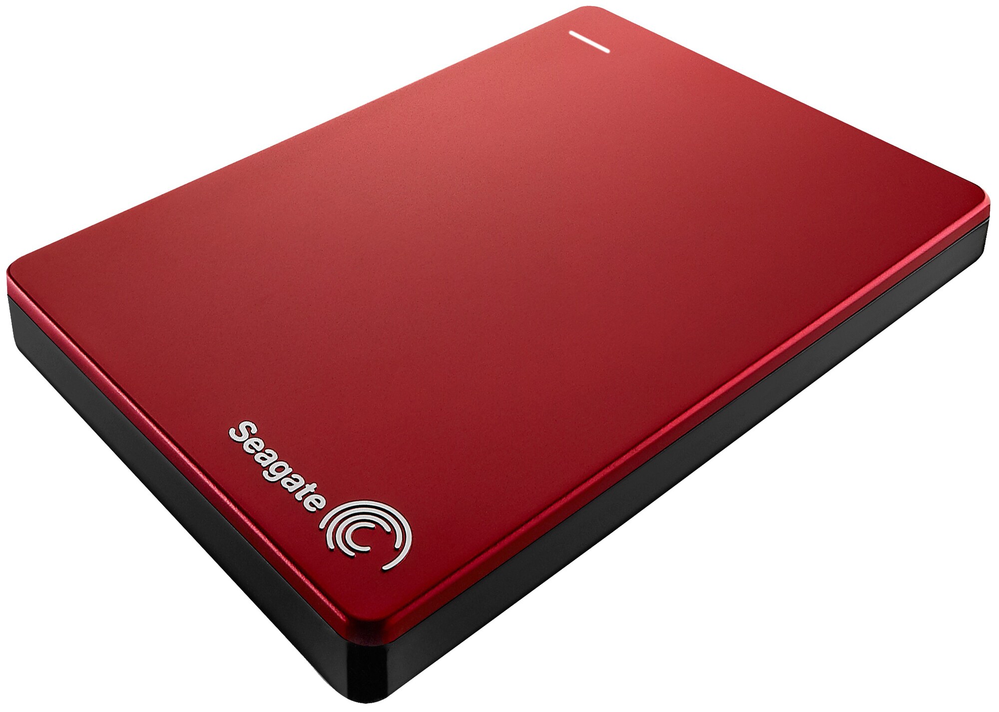 Seagate Slim Backup Plus 2 TB ekstern harddisk (rød) - Elkjøp